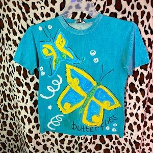 Butterfly Print Shirt